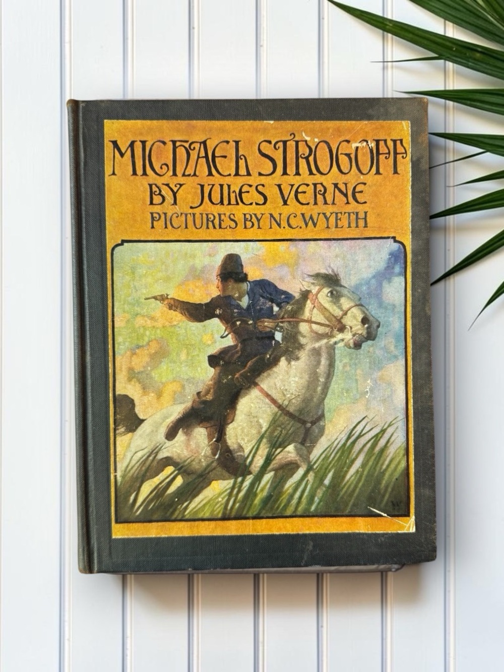 Vintage 1927 Michael Strogoff by Jules Verne - Antique Collectible
